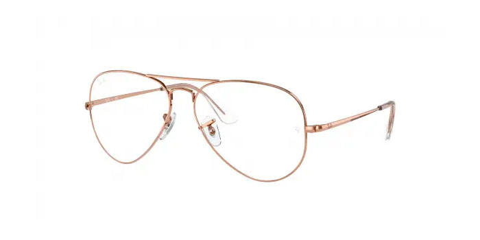 Ray-Ban Aviator RX6489 -Rose Gold