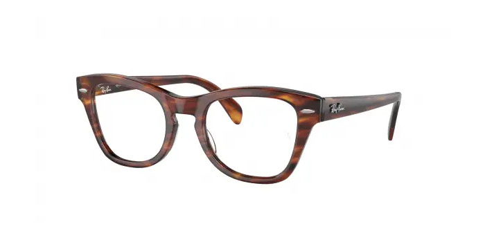 Ray-Ban RX0707V - Striped Havana