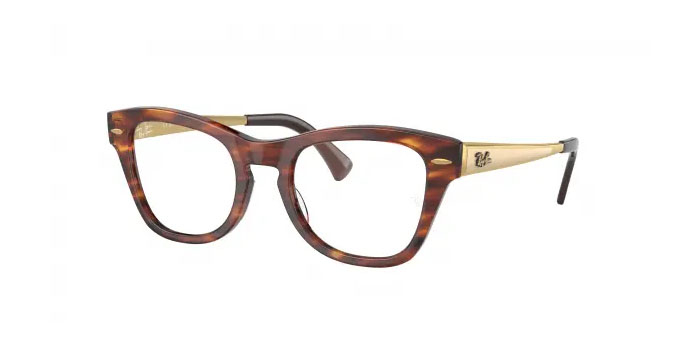 Ray-Ban RX0707VM - Striped Havana